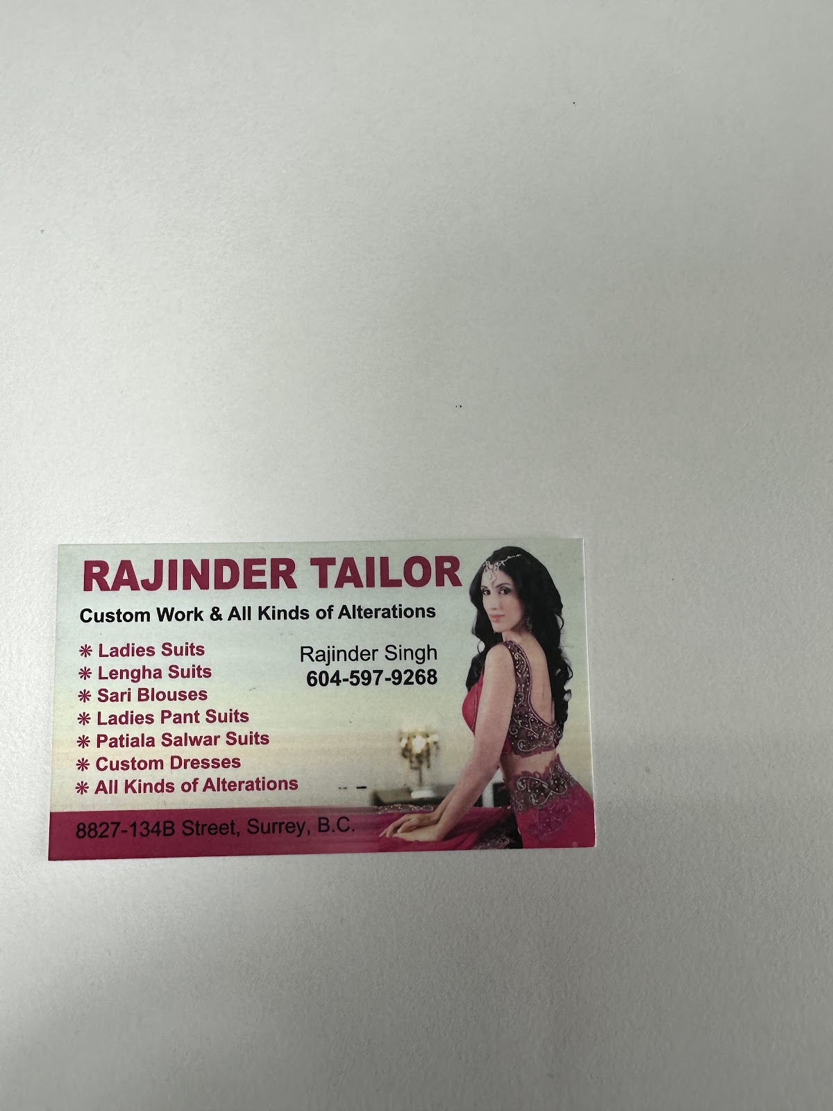 Professional Sewing Machine and Alteration Work